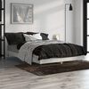 vidaXL Cadre de lit sans matelas gris b&eacute;ton 120x190 cm