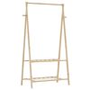 vidaXL Porte-v&ecirc;tement avec &eacute;tag&egrave;res 96x45,5x150,5 cm bambou