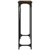 vidaXL Table console chêne fumé 102x22,5x75 cm bois d'ingénierie