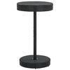 vidaXL Ensemble de bar de jardin 3 pcs et coussins R&eacute;sine tress&eacute;e Noir