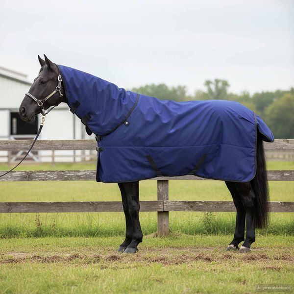 vidaXL Couverture &Eacute;quine Vert fonc&eacute; et noir 165 cm Polyester