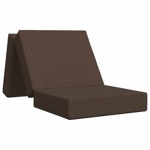 vidaXL Canap&eacute;-lit pliable 75 x 63 x 45 cm Taupe