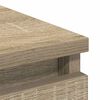vidaXL Buffet ch&ecirc;ne sonoma 80x35x76 cm bois d'ing&eacute;nierie