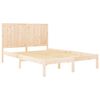 vidaXL Cadre de lit sans matelas 140x200 cm bois massif de pin