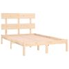 vidaXL Cadre de lit sans matelas 140x190 cm bois massif