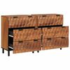 vidaXL Buffet Finition Acacia Brun Bois de mangue massif