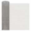 vidaXL &Eacute;cran en maille 40 x 200 cm 6 Mesh Acier Inoxydable 201 Argent&eacute;