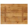 vidaXL Dessus de table 70x60x2,5 cm rectangulaire bois massif manguier