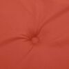 vidaXL Coussin de chaise longue rouge m&eacute;lang&eacute; (75+105) x 50 x 4 cm tissu