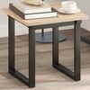 vidaXL Dessus de table 40x40x1,7 cm carr&eacute; bois de pin massif
