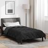 vidaXL Duvet complet toute l'ann&eacute;e Noir et anthracite 200 x 135 cm