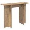 vidaXL Table console Ch&ecirc;ne artisanal 100 x 30 x 75 cm