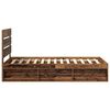 vidaXL Cadre de lit Bois ancien 90 x 200 cm Bois de pin massif