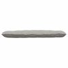 vidaXL Coussin de Dos Gris clair 160 x 50 cm Tissu en microfibre