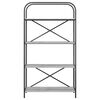 vidaXL &Eacute;tag&egrave;re Gris Sonoma 80 x 30 x 146 cm Bois d'ing&eacute;nierie