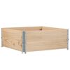 vidaXL Jardini&egrave;re 100x100 cm bois de pin massif
