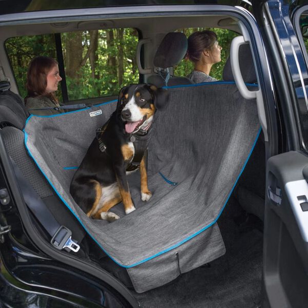 Kurgo Hamac pour chien pour demi-si&egrave;ge arri&egrave;re Heather Gris