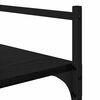 vidaXL Biblioth&egrave;que Ch&ecirc;ne noir 56 x 32 x 174 cm Bois d'ing&eacute;nierie