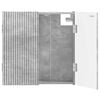 vidaXL Cabinet pour cible ARNHEM Gris b&eacute;ton 52,5 x 10,5 x 53,5 cm