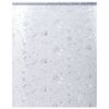 vidaXL Film pour fen&ecirc;tre d&eacute;poli motif de fleur 45x500 cm PVC