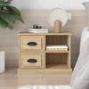 vidaXL Table de chevet ch&ecirc;ne sonoma 60x35,5x45 cm