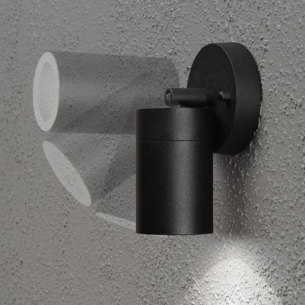 KONSTSMIDE Applique murale Modena réglable 1x7 W Noir mat