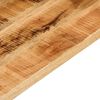 vidaXL Dessus de table rectangulaire bois massif de manguier brut
