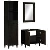 vidaXL Ensemble de meubles de salle de bain 3 pcs bois manguier massif