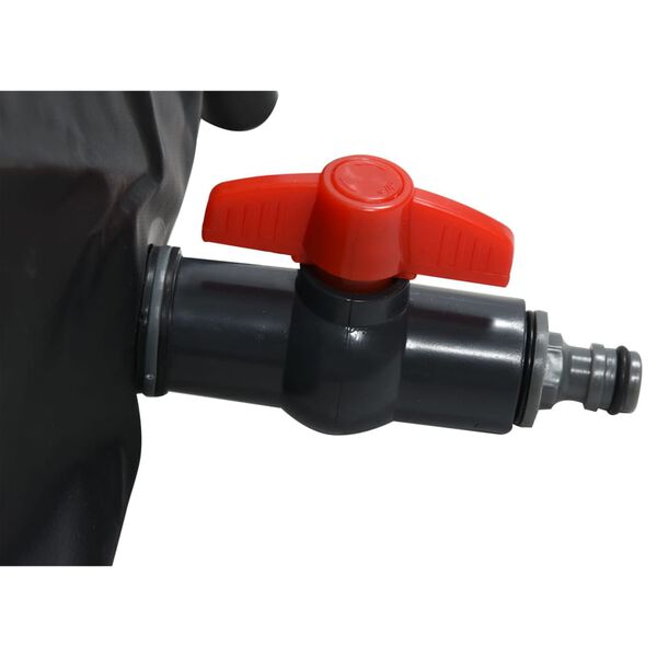 FLO R&eacute;servoir d'eau de pluie pliable 250 L noir