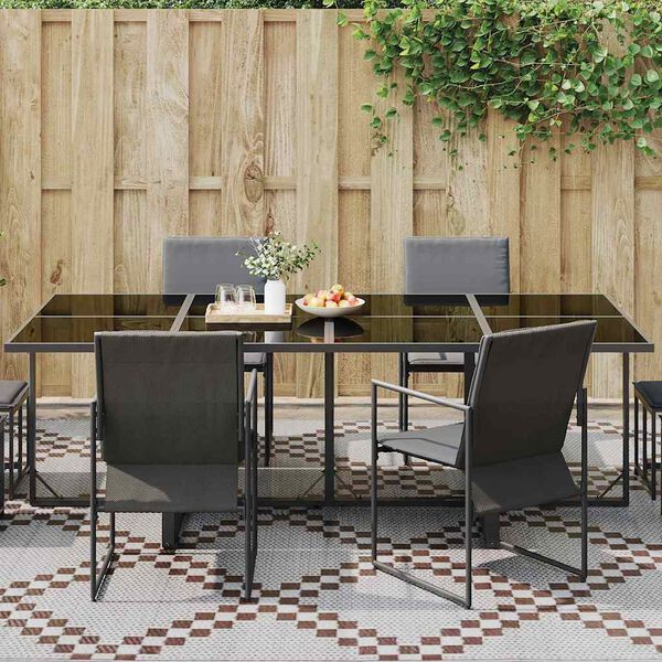 vidaXL Tapis d'extérieur ARAKIL Marron et blanc 400 × 300 cm