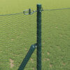 vidaXL Poteau de cl&ocirc;ture. Vert 25 x 1 m (mailles de 13 mm) Acier