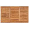vidaXL Ensemble &agrave; manger de jardin 4 pcs Bois de teck massif