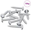 vidaXL Clou auto-perceur 9231 pcs Zinc&eacute; Acier