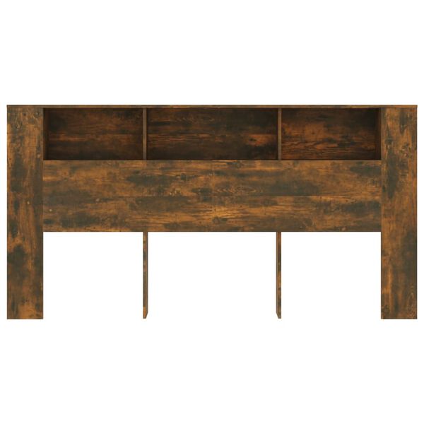vidaXL Armoire de t&ecirc;te de lit 200x18,5x104,5 cm bois d'ing&eacute;nierie