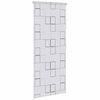 vidaXL Store roulant de douche 100x240 cm Carr&eacute;