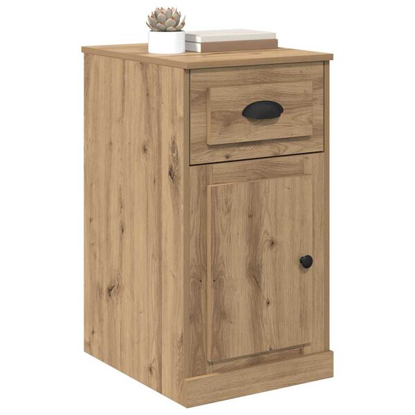 vidaXL Meuble d'appoint Ch&ecirc;ne artisanal 40 x 50 x 75 cm