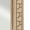 vidaXL Miroir de bain 50x70x2,5 cm bois de manguier massif et verre
