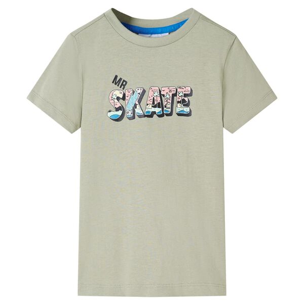 T-shirt pour enfants kaki clair 104