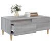 vidaXL Table basse Sonoma gris 90x50x36,5 cm Bois d'ing&eacute;nierie