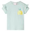 T-shirt pour enfants menthe 128