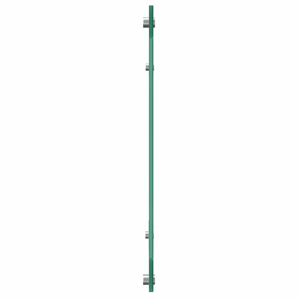 vidaXL Protection de cuisine Noir 120 x 40 x 0,6 cm verre tremp&eacute;