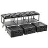 vidaXL Banc de rangement MDF et cuir artificiel 120 x 41 x 46,5 cm