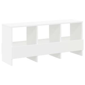vidaXL &Eacute;tag&egrave;re &agrave; magazines Blanc 102 x 30 x 45 cm