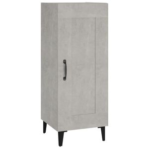 vidaXL Buffet Gris b&eacute;ton 34,5x34x90 cm Bois d'ing&eacute;nierie