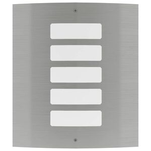 vidaXL Applique murale &eacute;tanche Acier inoxydable