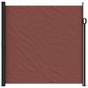 vidaXL Auvent lat&eacute;ral r&eacute;tractable marron 200x600 cm