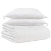 vidaXL Duvet d'hiver avec oreiller 3 pi&egrave;ces Blanc Plume de canard