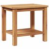 vidaXL Table basse Marron 50 x 35 x 45 cm Bois de teck solide