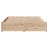 vidaXL Cadre de lit sans matelas 150x200 cm bois de pin massif