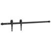 vidaXL Kit de porte d'armoire coulissante 91 cm acier au carbone